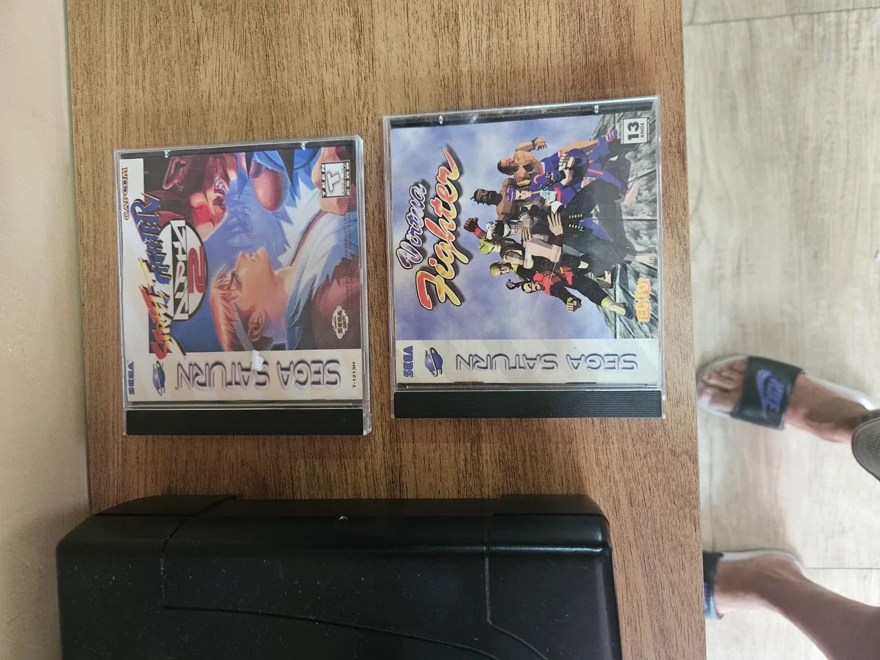 Sega Saturn com Jogo - Console Clássico - Foto 4
