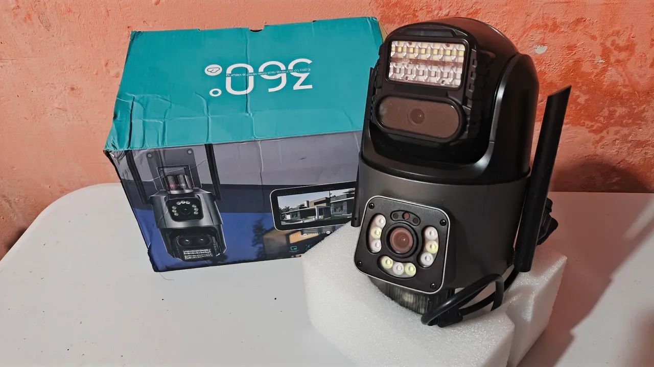 Câmera inteligente dupla 360° - Foto 2