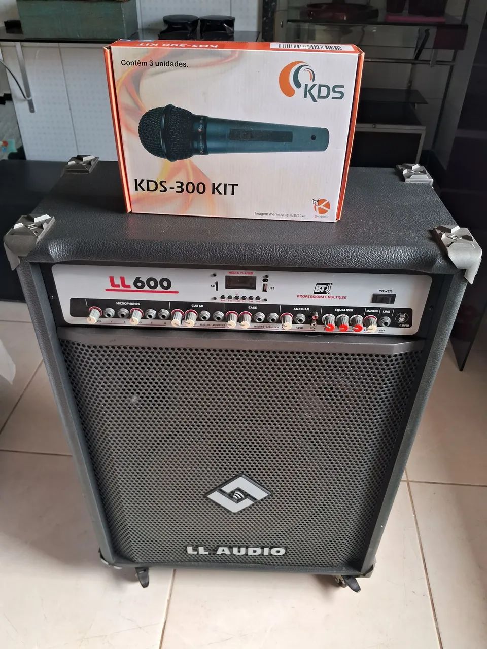 Caixa de Som LL Audio Profissional Multiuso - Foto 2