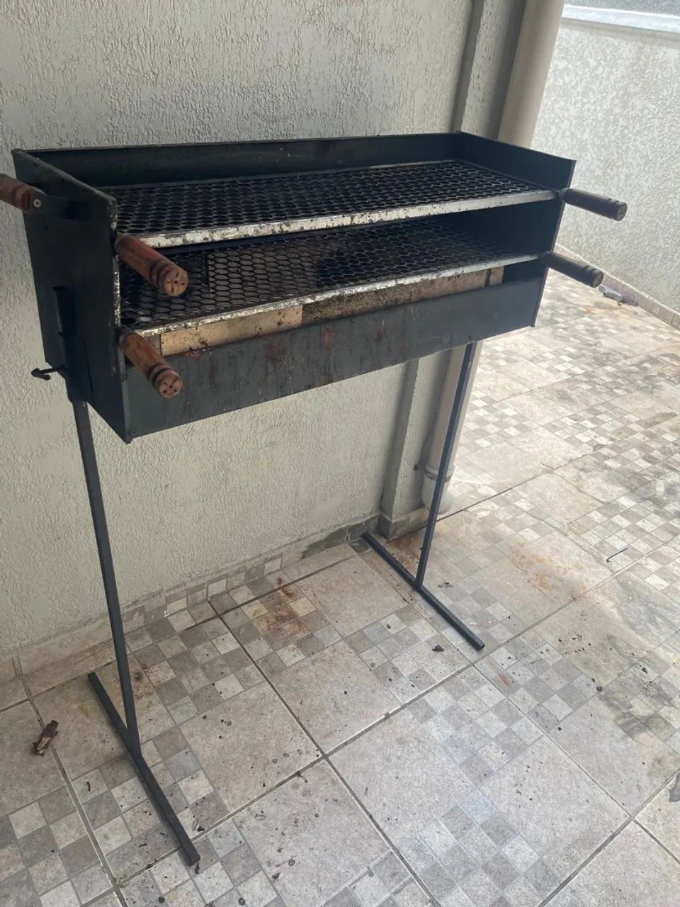 Churrasqueira para Espetinho com Refratário - 2 Andares - Foto 2