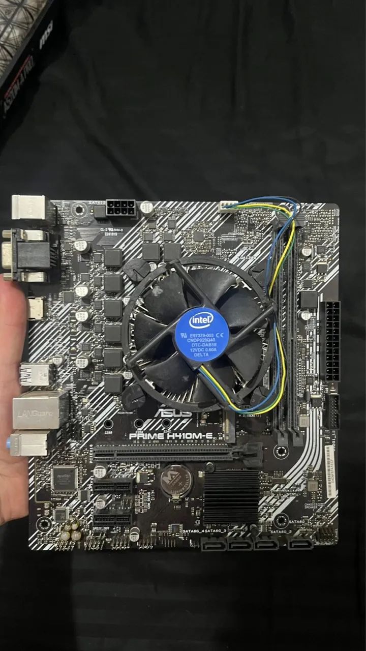 Kit Asus H410M-E + Intel i3 10th - Foto 3