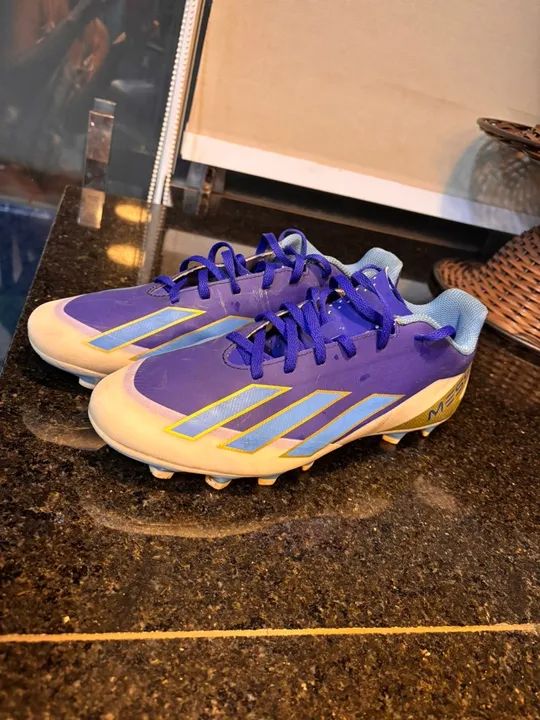 Chuteiras campo Adidas Crazyfast messi club usada tamanho 41