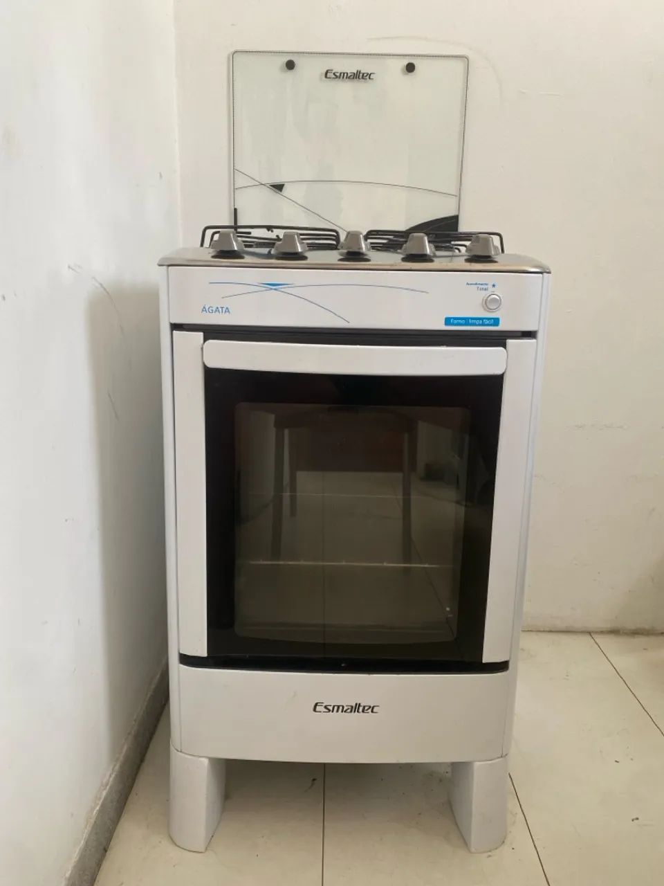 Fogão 4 bocas branco  - Foto 4