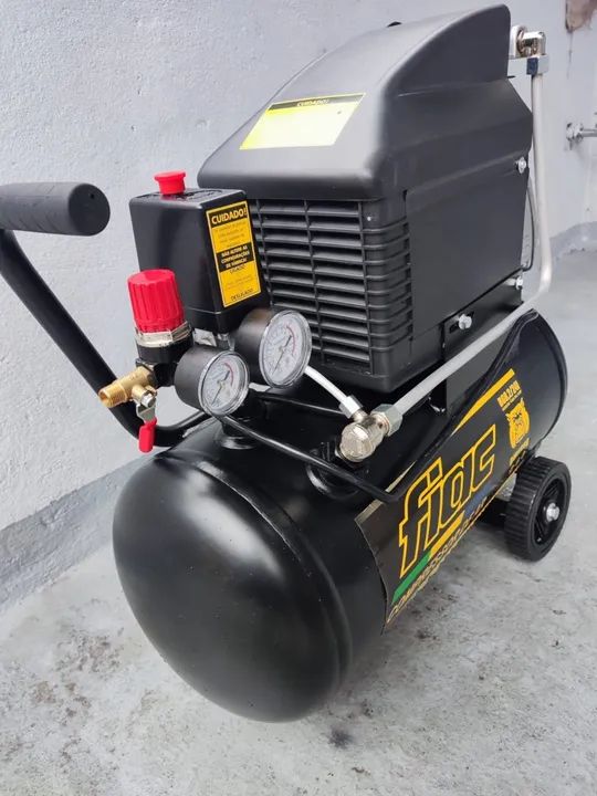 Compressor de Ar Novo 110 volts Aceito Cartão de Crédito  - Foto 2