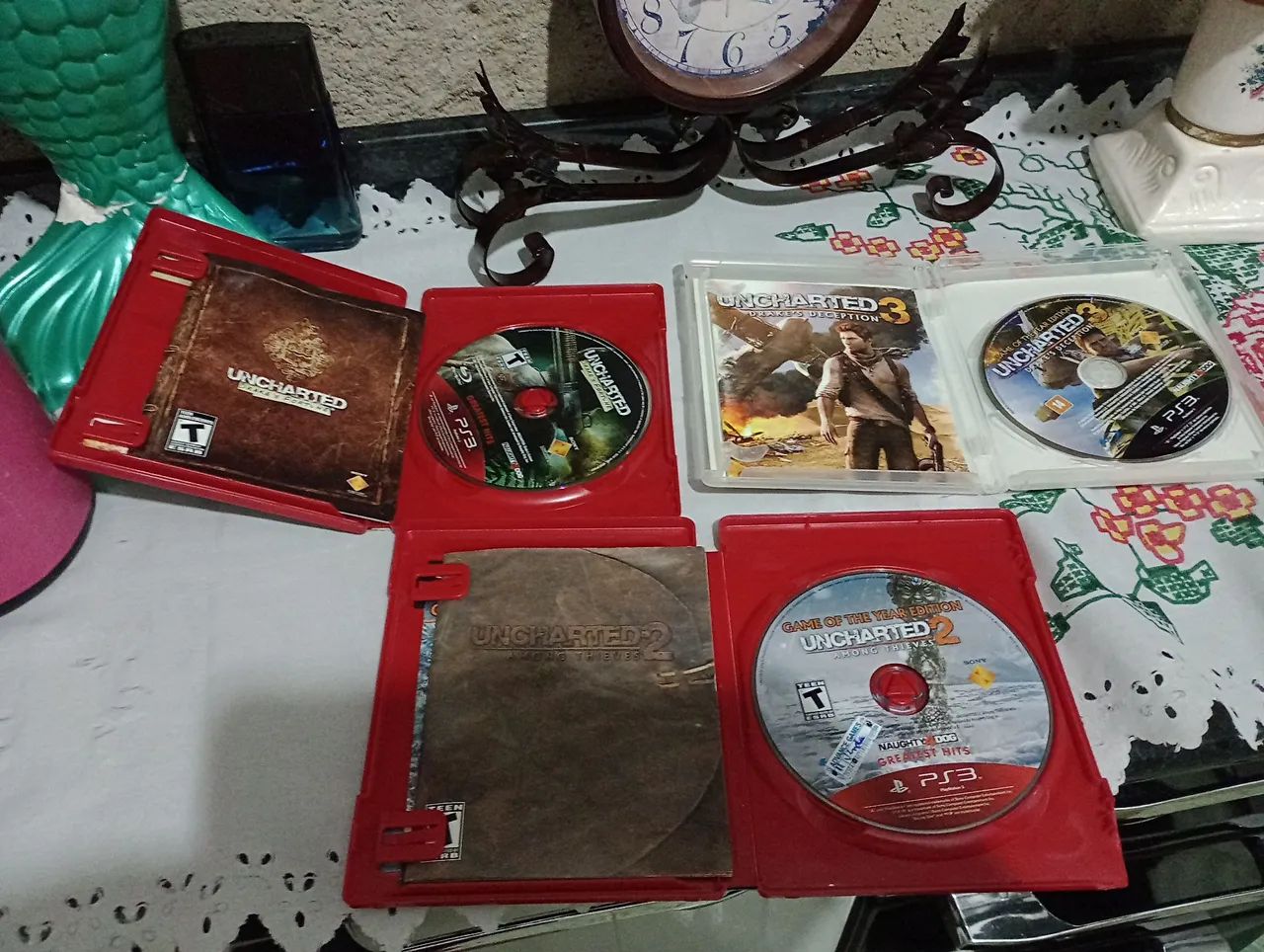 Lote de uncharted de PS 3 - Foto 3