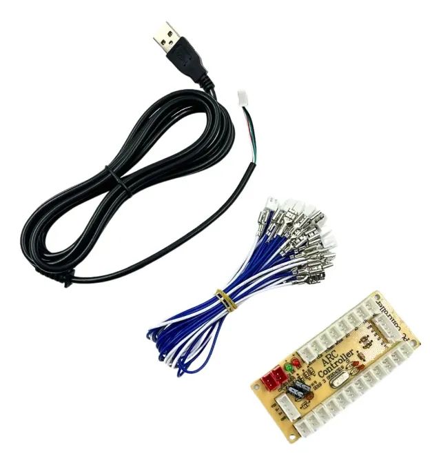 Kit 2 Placas Zero Delay Usb Fliperama Controle Arcade