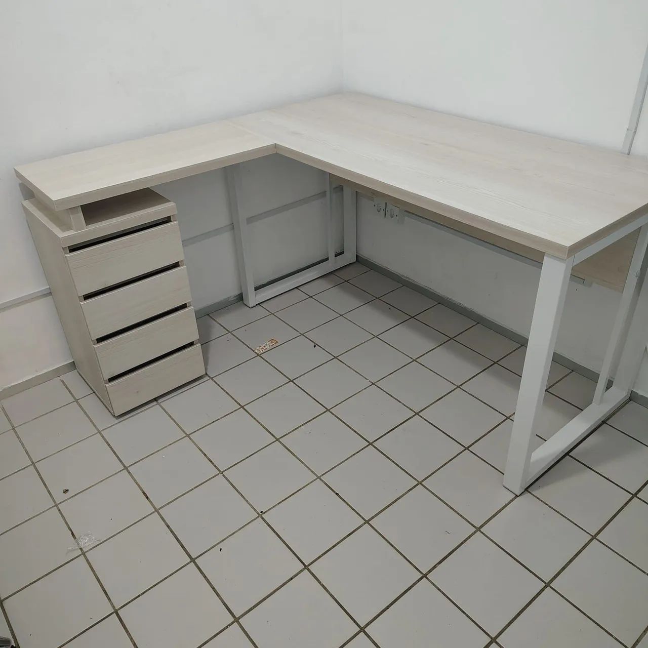Mesa L Chiaro + Gaveteiro  - Foto 3