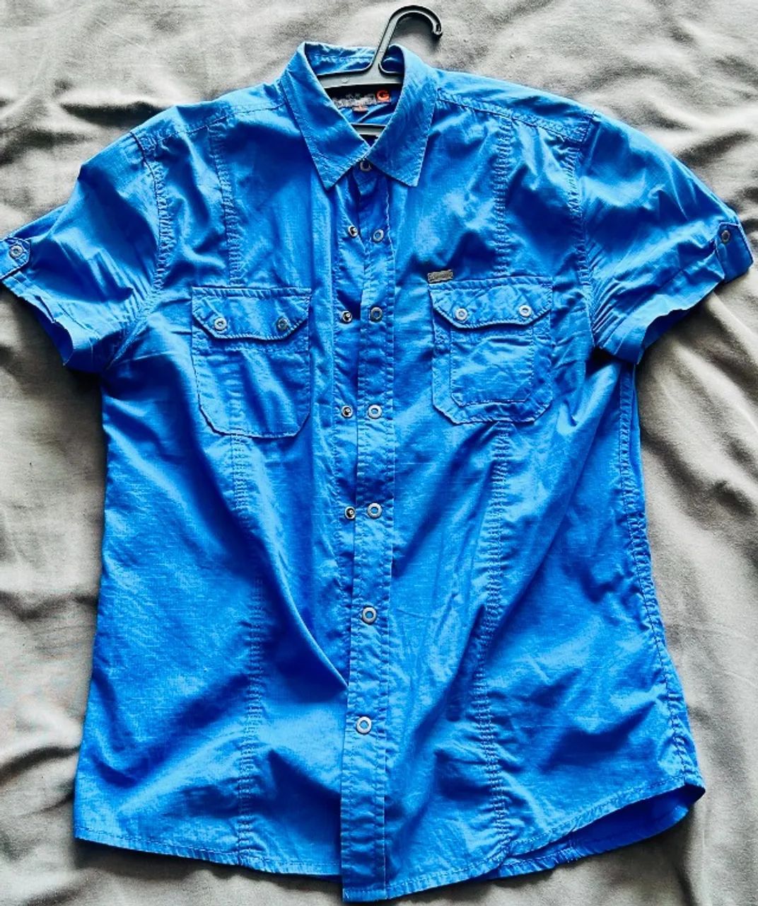  Camisa social manga curta importada R$ 60,00 - Foto 5