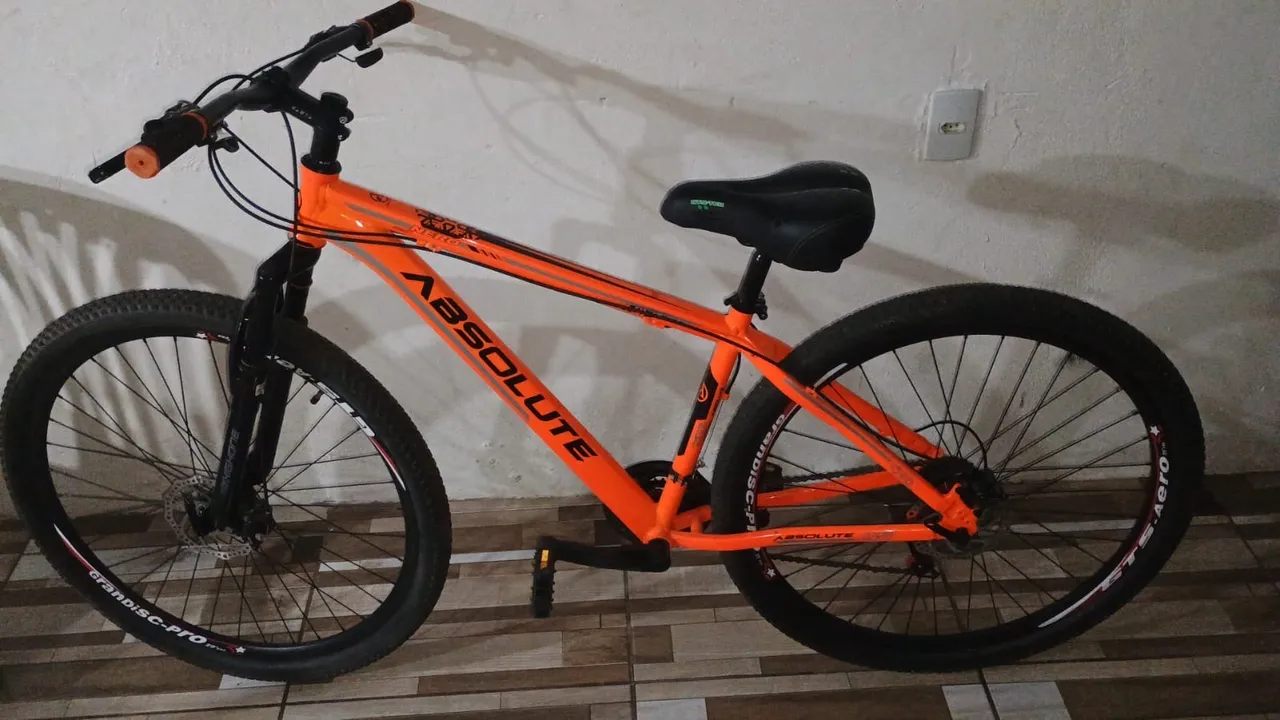 Bike Absolute Nero Aro 29 Laranja - Freio a Disco