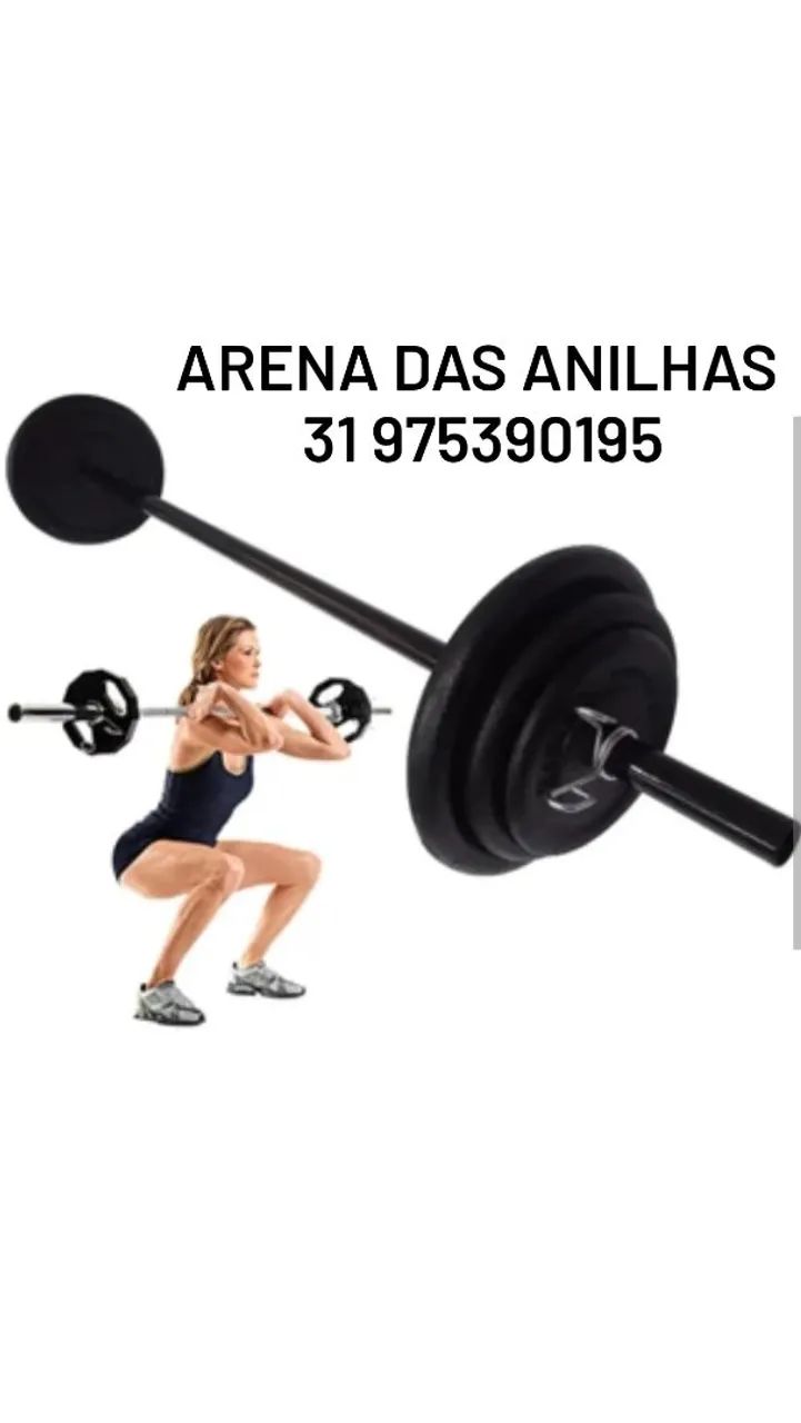 Barras, Pesos e Halteres - Arena das Anilhas