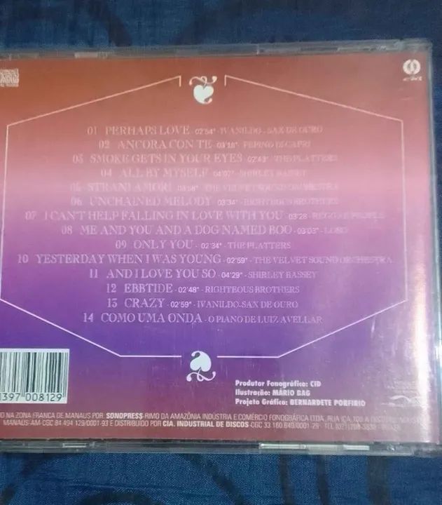 Cd Romance In Love Songs - CDs, DVDs etc - Cidade Baixa, Porto
