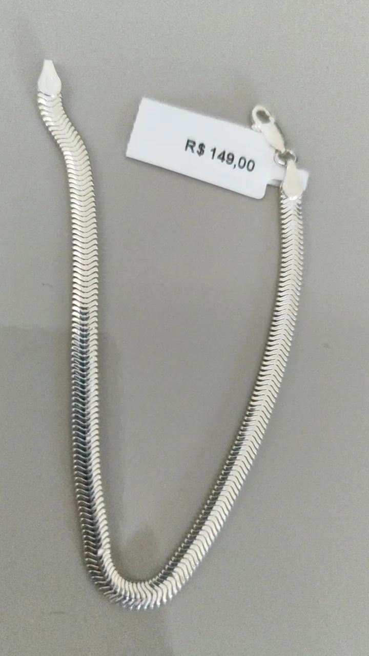 Prsta 925 Pulseira +  Brinco Prata 925
