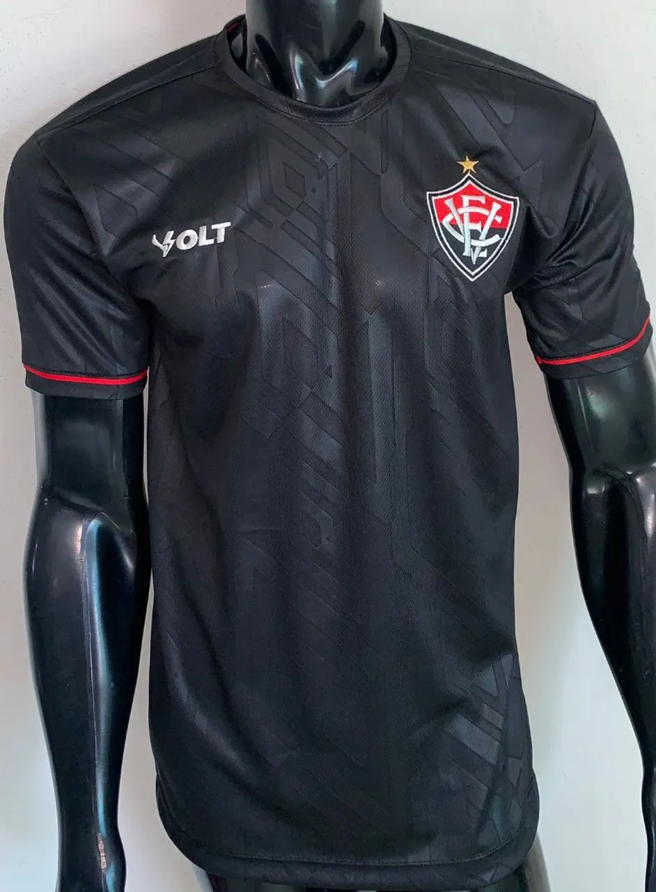 Camisa do Vitória Preta Volt - Oficial