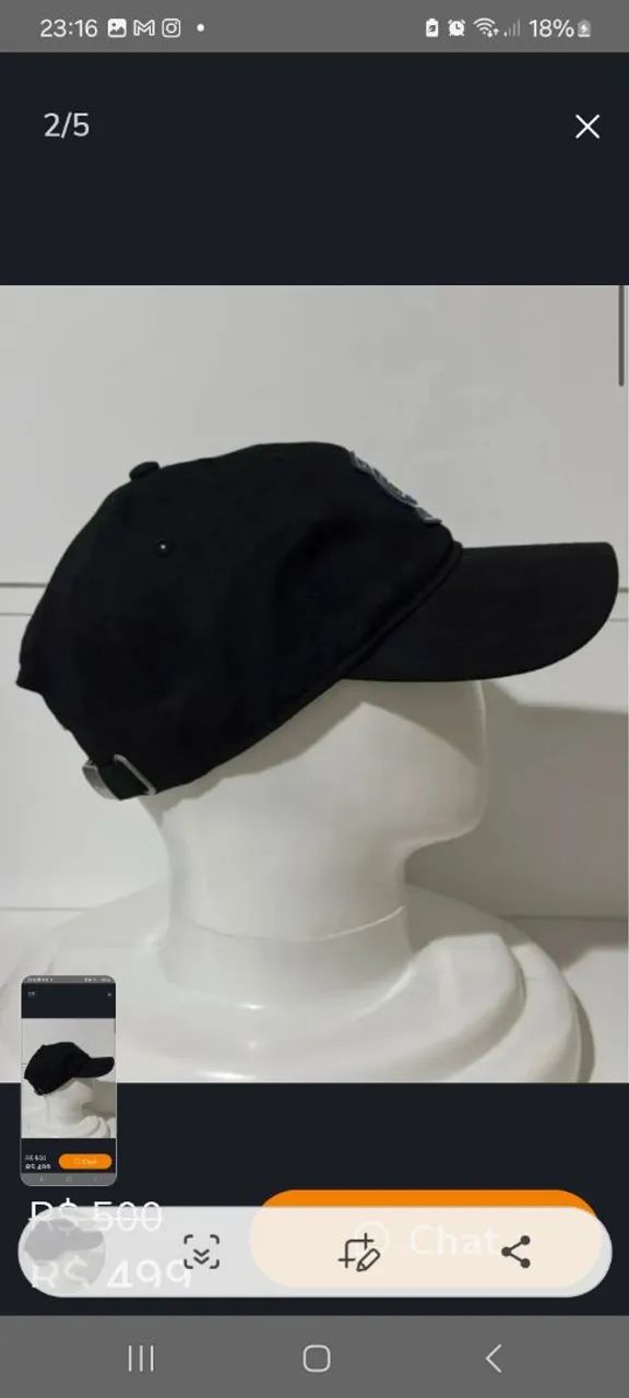 Boné Lacoste Supreme - Preto - Foto 2