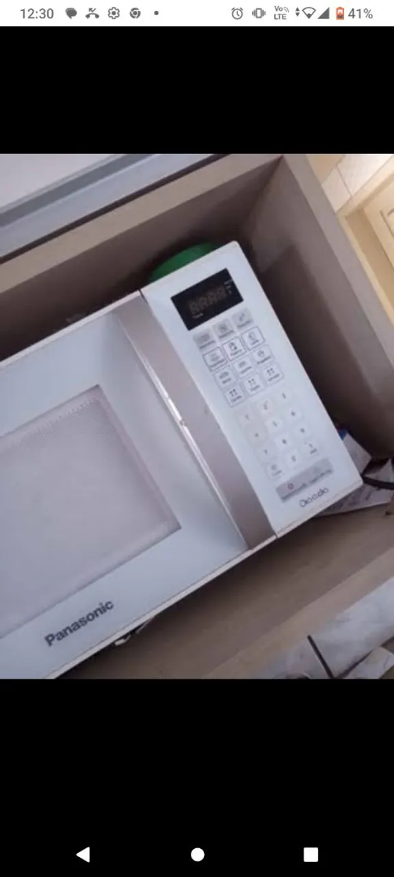 Micro-ondas Panasonic NOVO (para hoje)