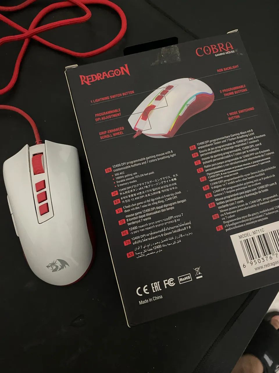 Mouse Gamer Redragon 