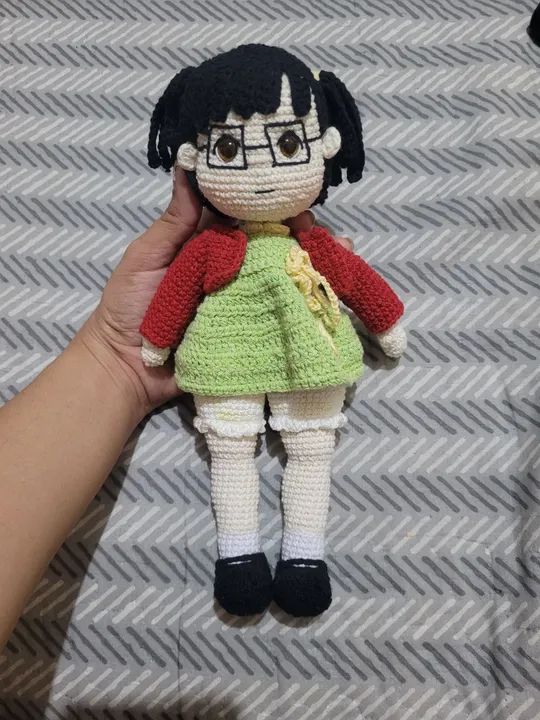 Boneco de Crochê do Chaves - 26cm - Foto 3