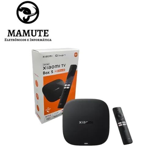 Mi Box S Tv Xiaomi 3a Geração Resolução 4k Ultra S Hd Bivolt
