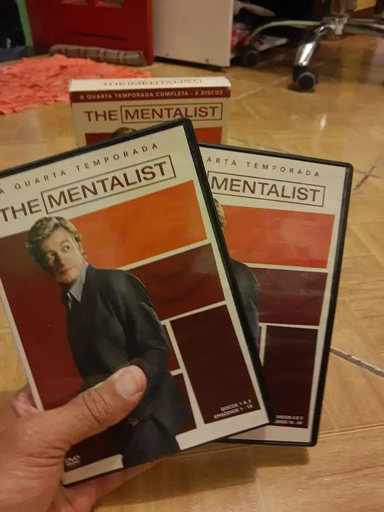 DVD BOX O MENTALISTA 4° TEMPORADA 5 DISCOS  - Foto 4