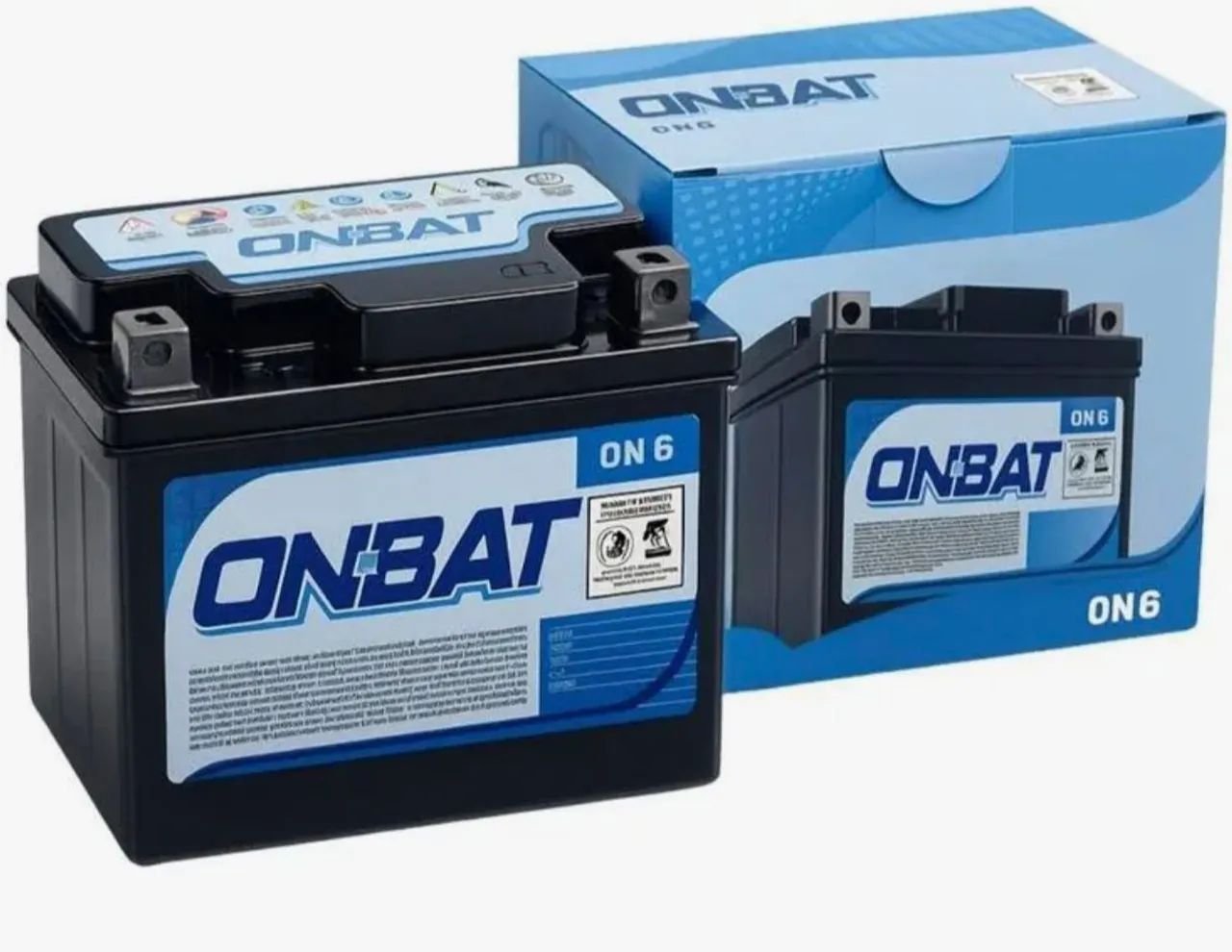 Bateria Onbat 6ah para Moto R$ 115.00 no PIX à base de troca - Preço no Balcão  - Foto 2