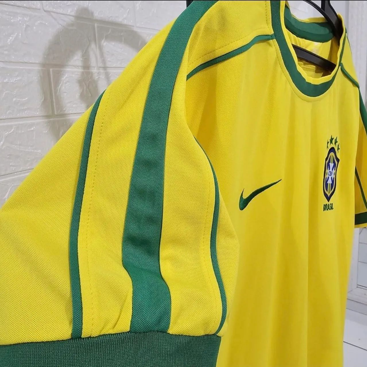 Camisa Brasil Retrô copa 1998  - Foto 5