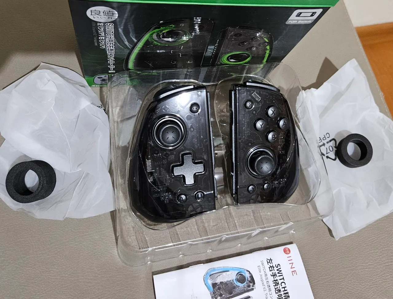 Elite Joypad V2 transparente