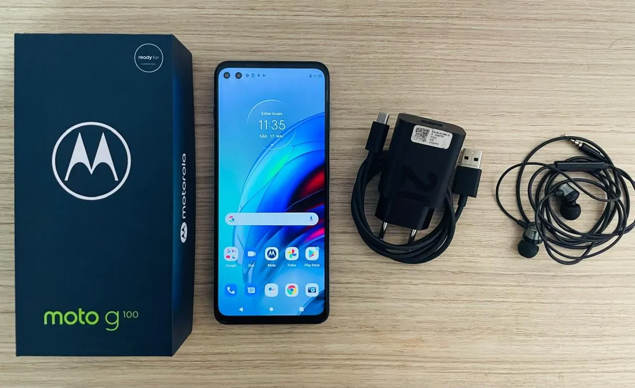 VENDO MOTO G100 5G 256G 8RAM IMPECÁVEL