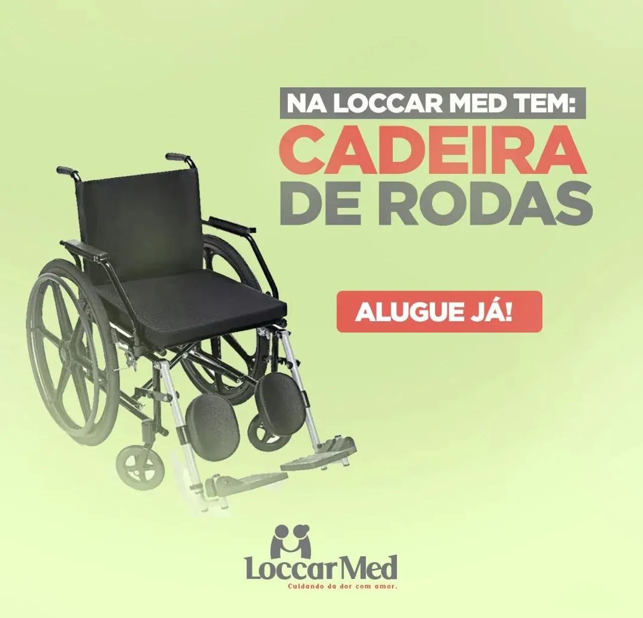 Aluguel Cadeira de rodas R$120