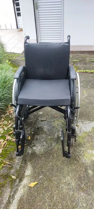 Cadeira de rodas Ortbobras 46cm (interno) - Foto 4