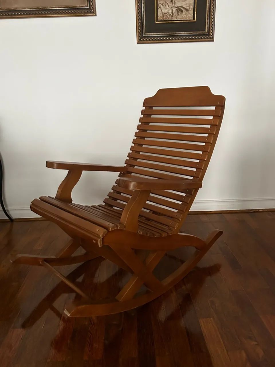 Rustic Solid Wood Rocking Chair65163269190147122