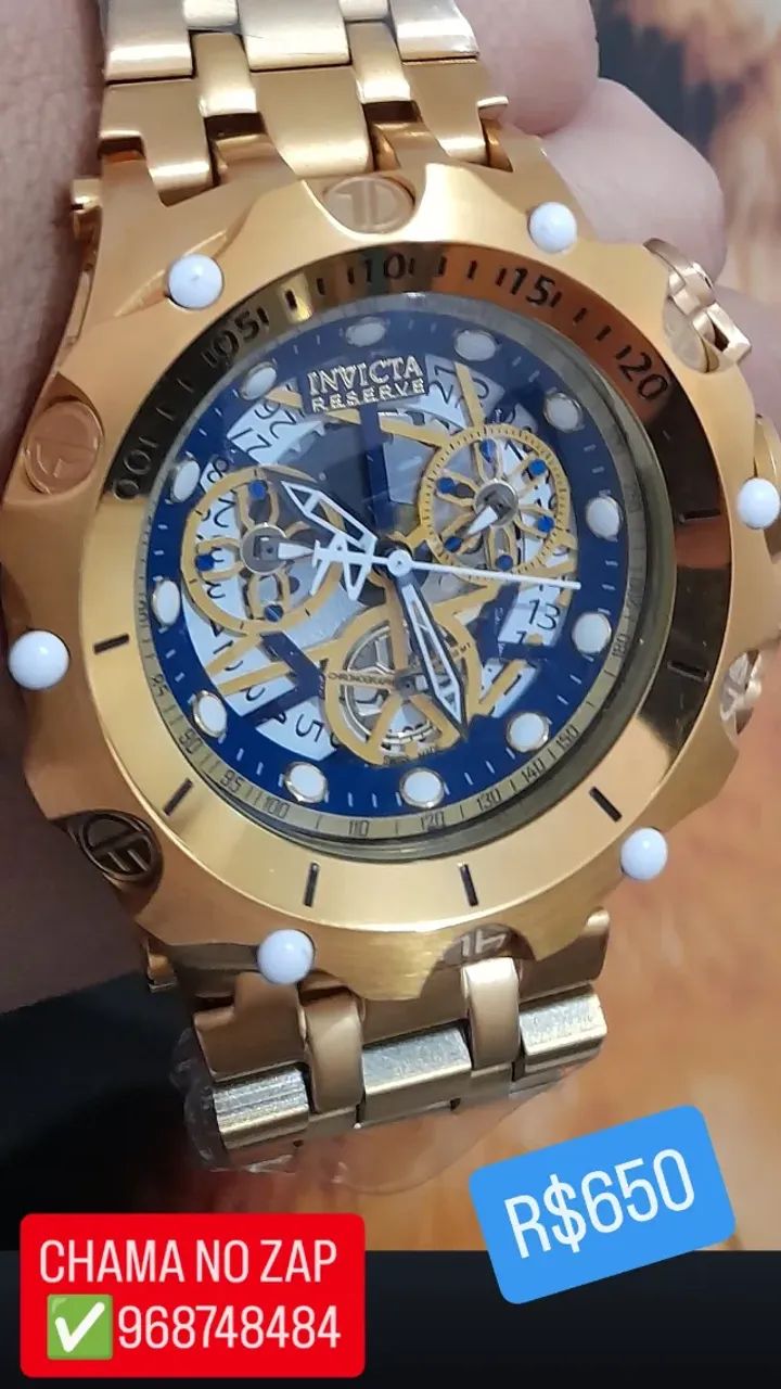 Relógio Invicta Hybrid Reserve  - Novo nunca usado