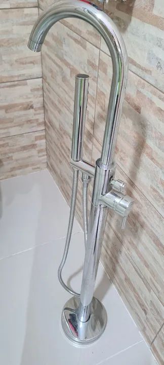 Misturador de piso ofuro banheira - Foto 3