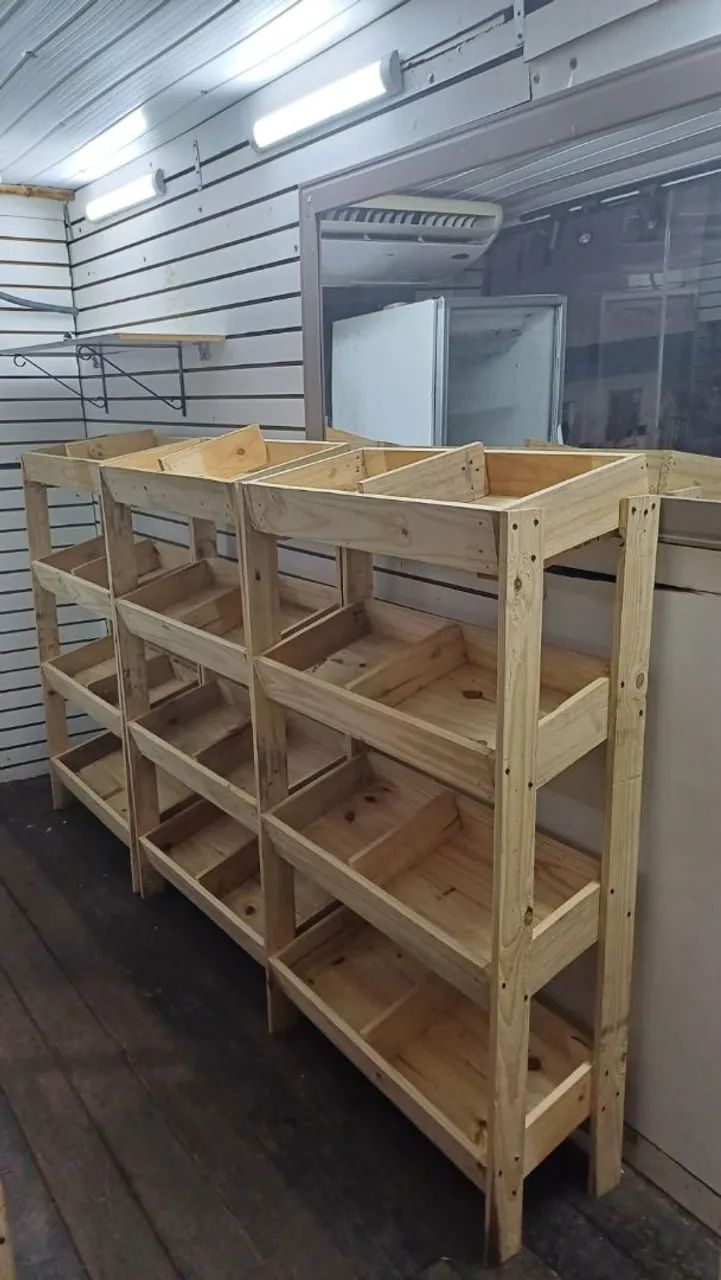 Prateleira de pallet