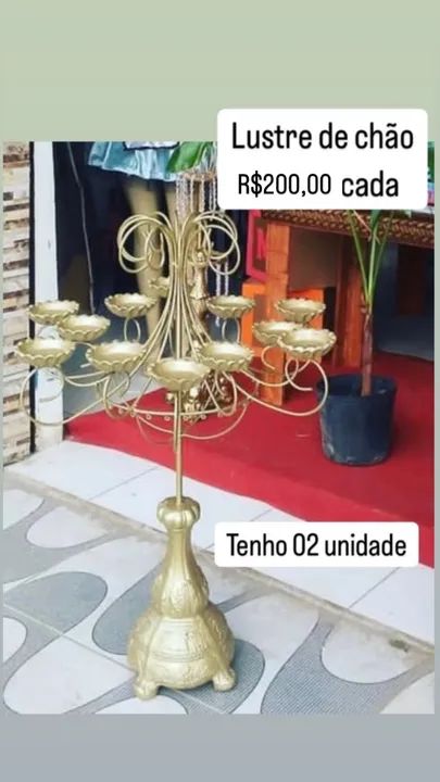Lustre de chão 