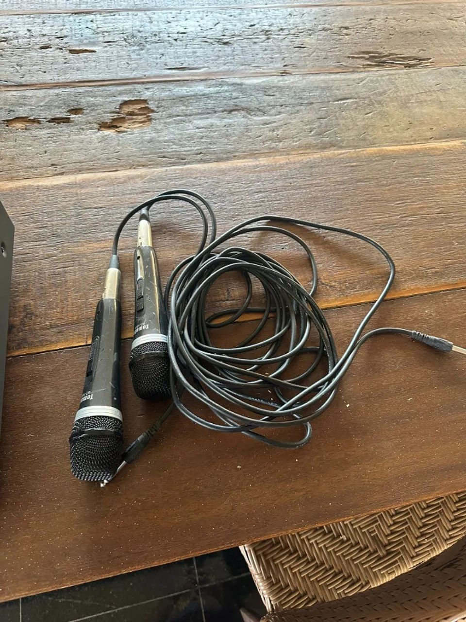 videoke 3700 raf plus, dois microfones - Foto 2