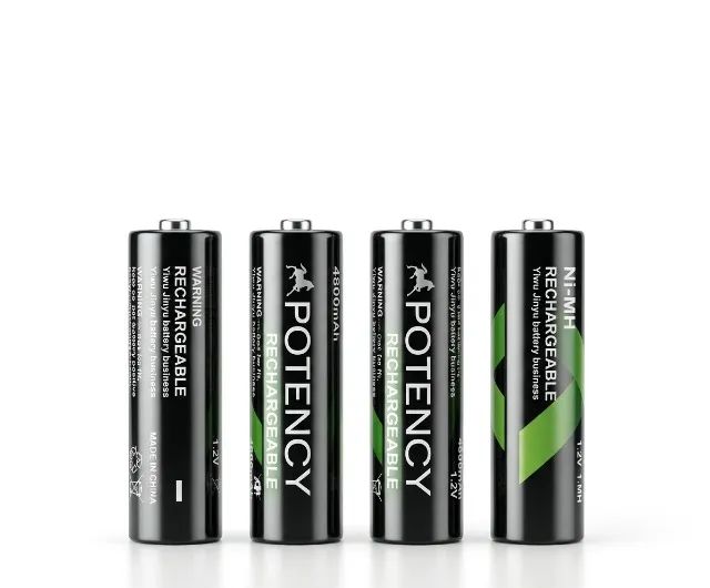 ? Pilha Recarregável AA Potency 4800mAh 1.2V - Alta Performance e Durabilidade