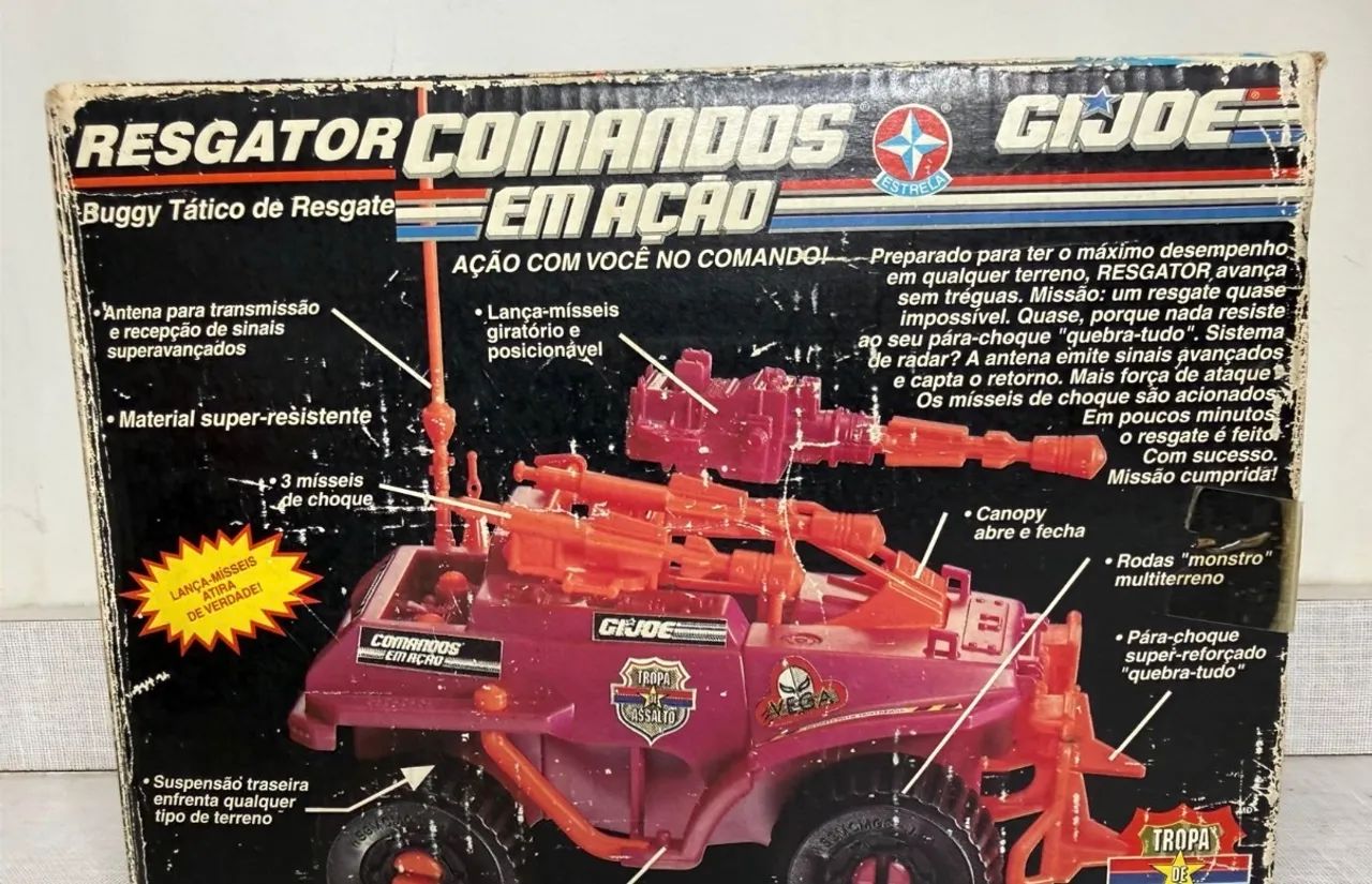  Comandos em Ação Estrela Resgator Buggy Tático de Resgate - Foto 4