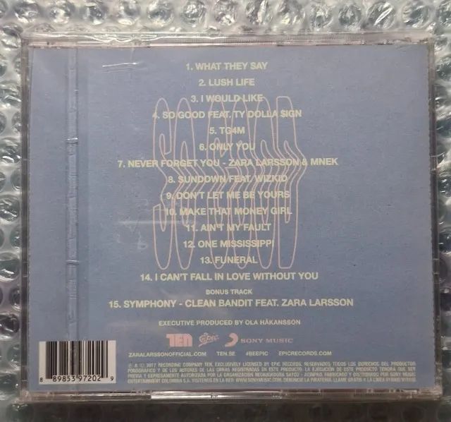 CD Zara Larsson - So Good - CDs, DVDs etc - Tancredo Neves, Manaus
