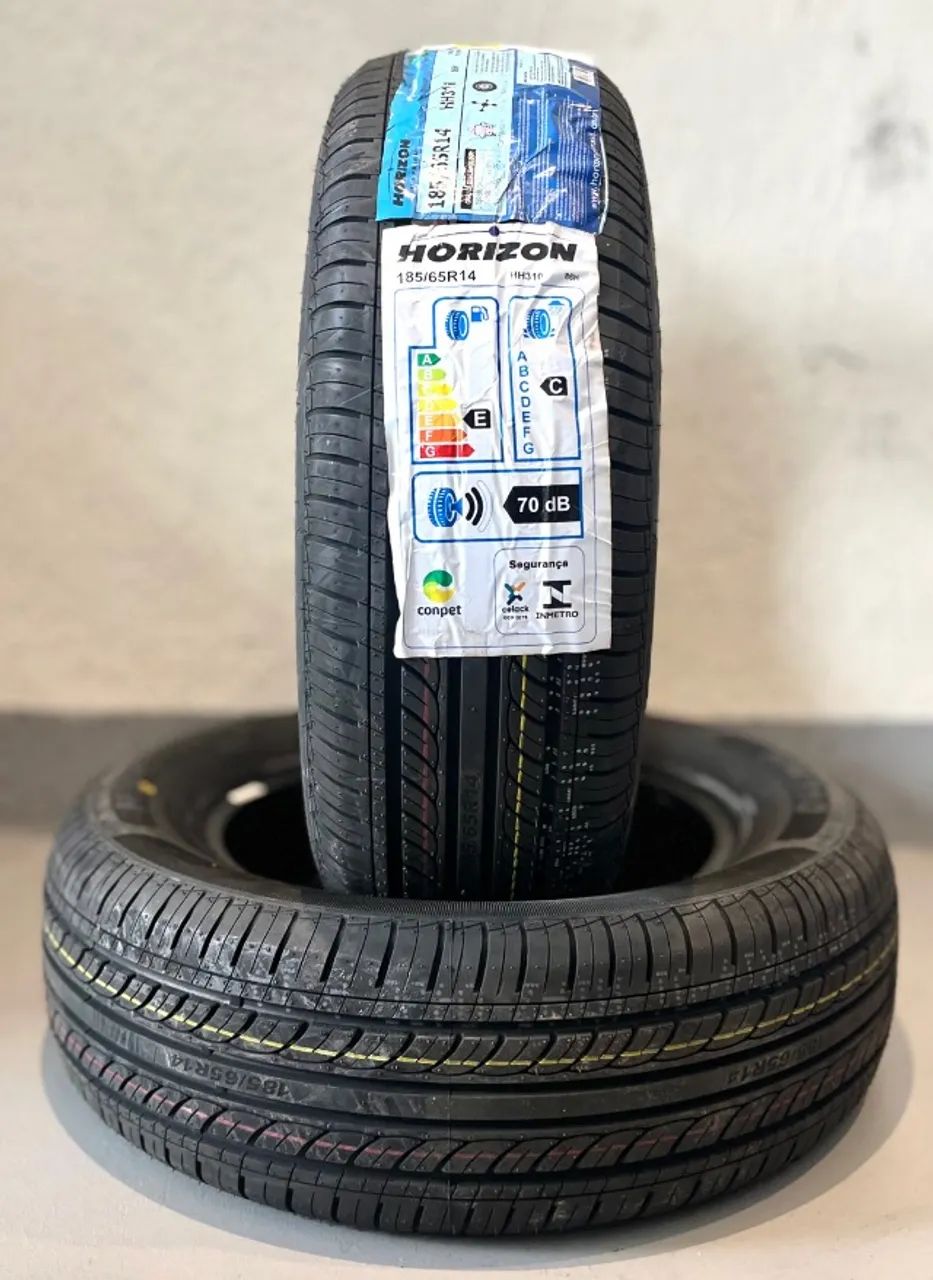 Par de Pneus Horizon HH310 185/65 aro 14 86H Novos - Peças para carros ...
