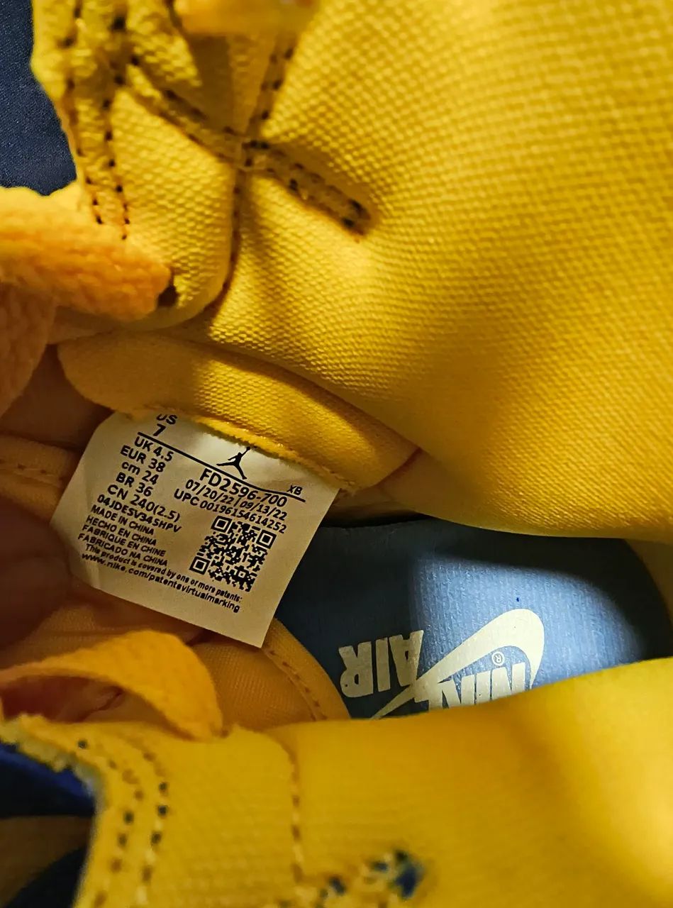 Air Jordan 1 High Reverse Laney