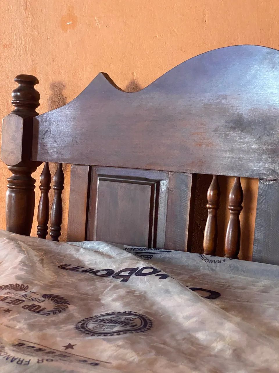 Cama Casal de Madeira Maciça + Colchão | Muito Resistente - Foto 5