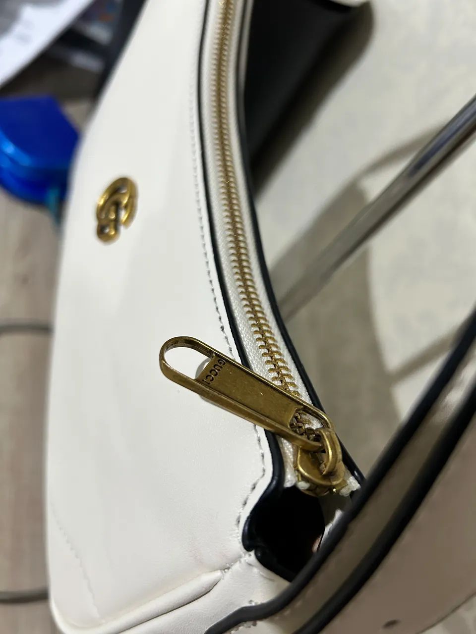 Bolsa tote Gucci branca  - Foto 4