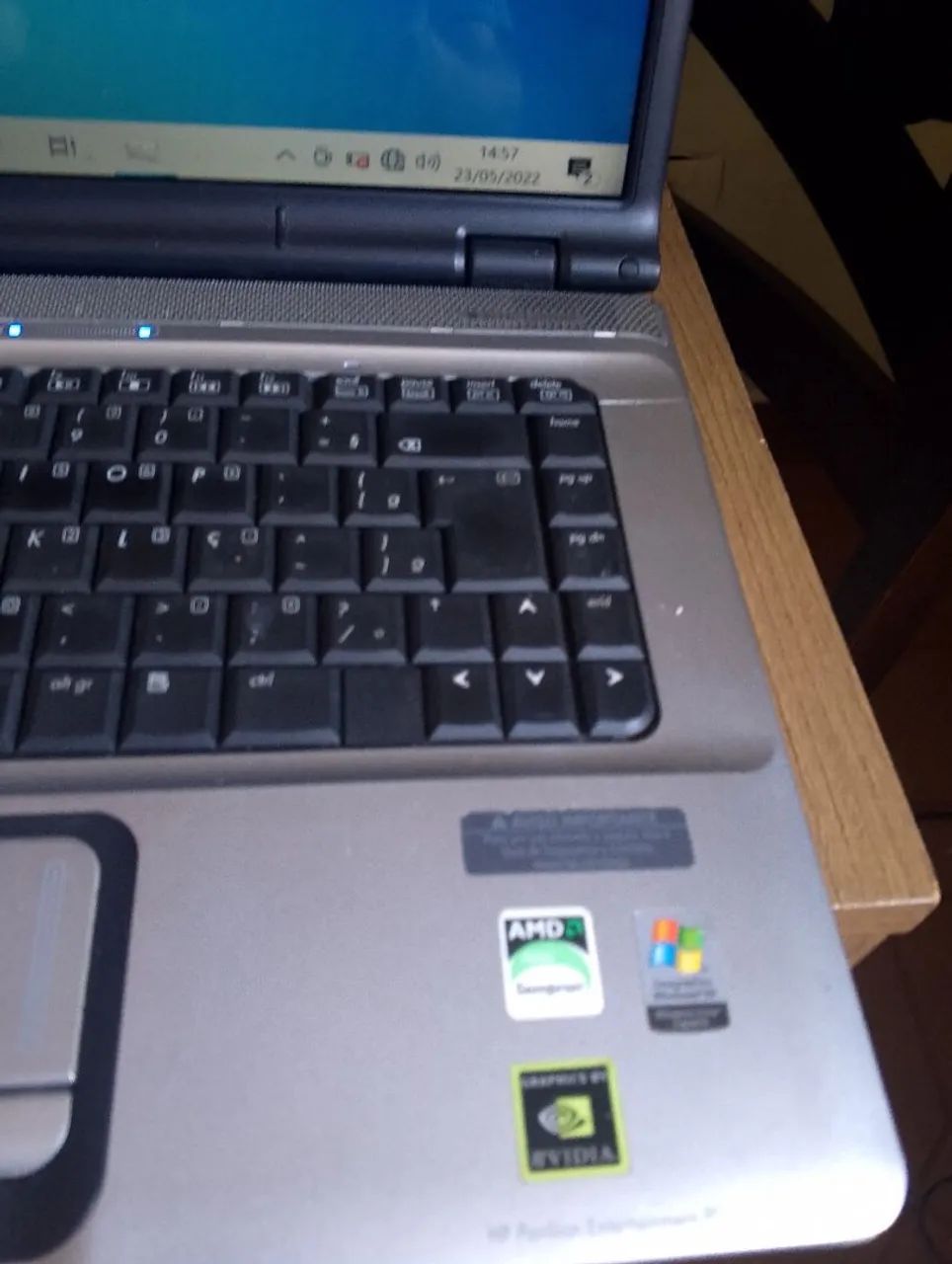 Notebook HP Pavilion dv6-1208BR 15,6" Funcionando + Bateria Boa - Foto 2