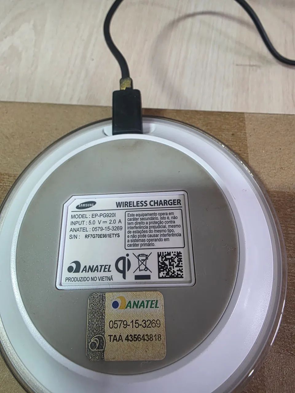 Carregador wireless samsung - Foto 2