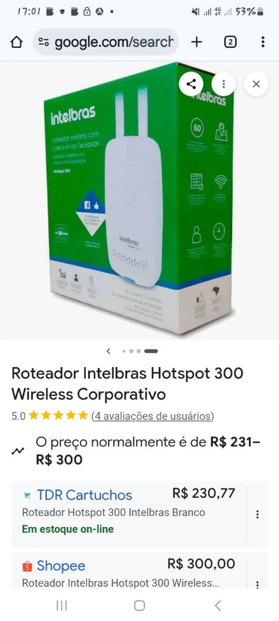 Roteador Intelbras  - Foto 2
