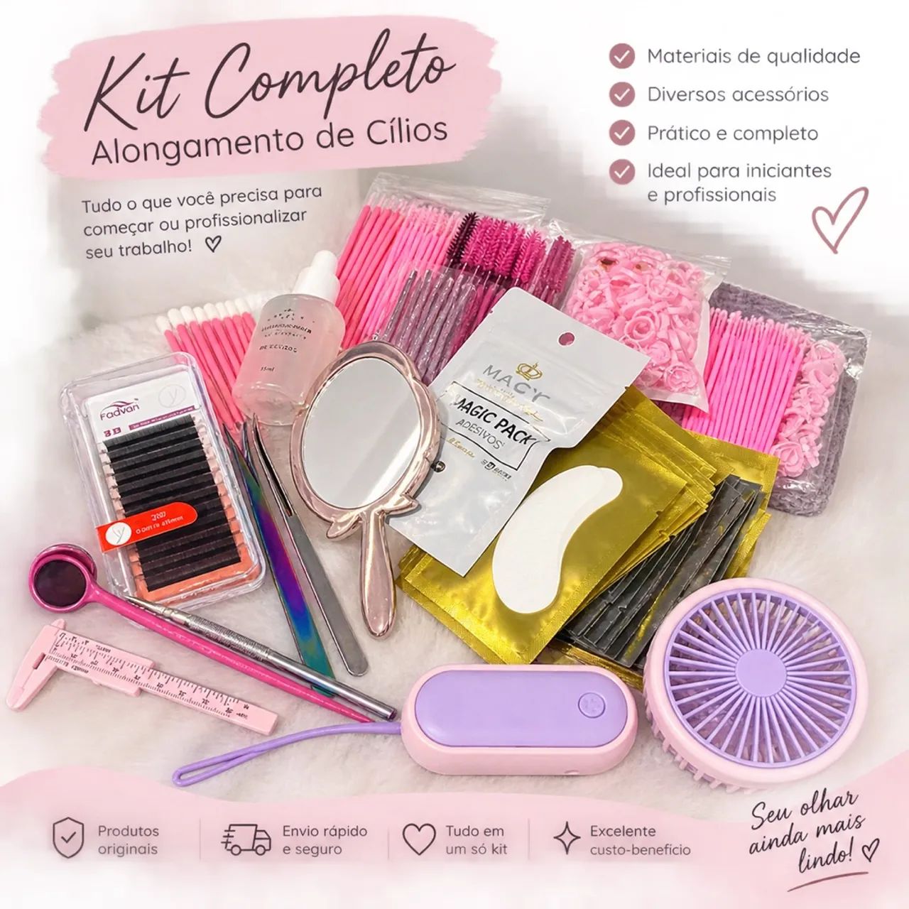 Material iniciante lash designer 