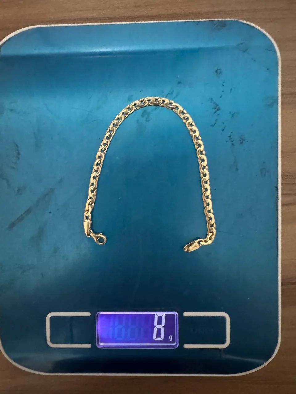 Pulseira de Ouro 18K Maciça 8g - Foto 4