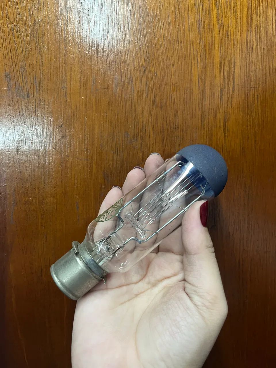 Lâmpada halogena 500w 220v Osram