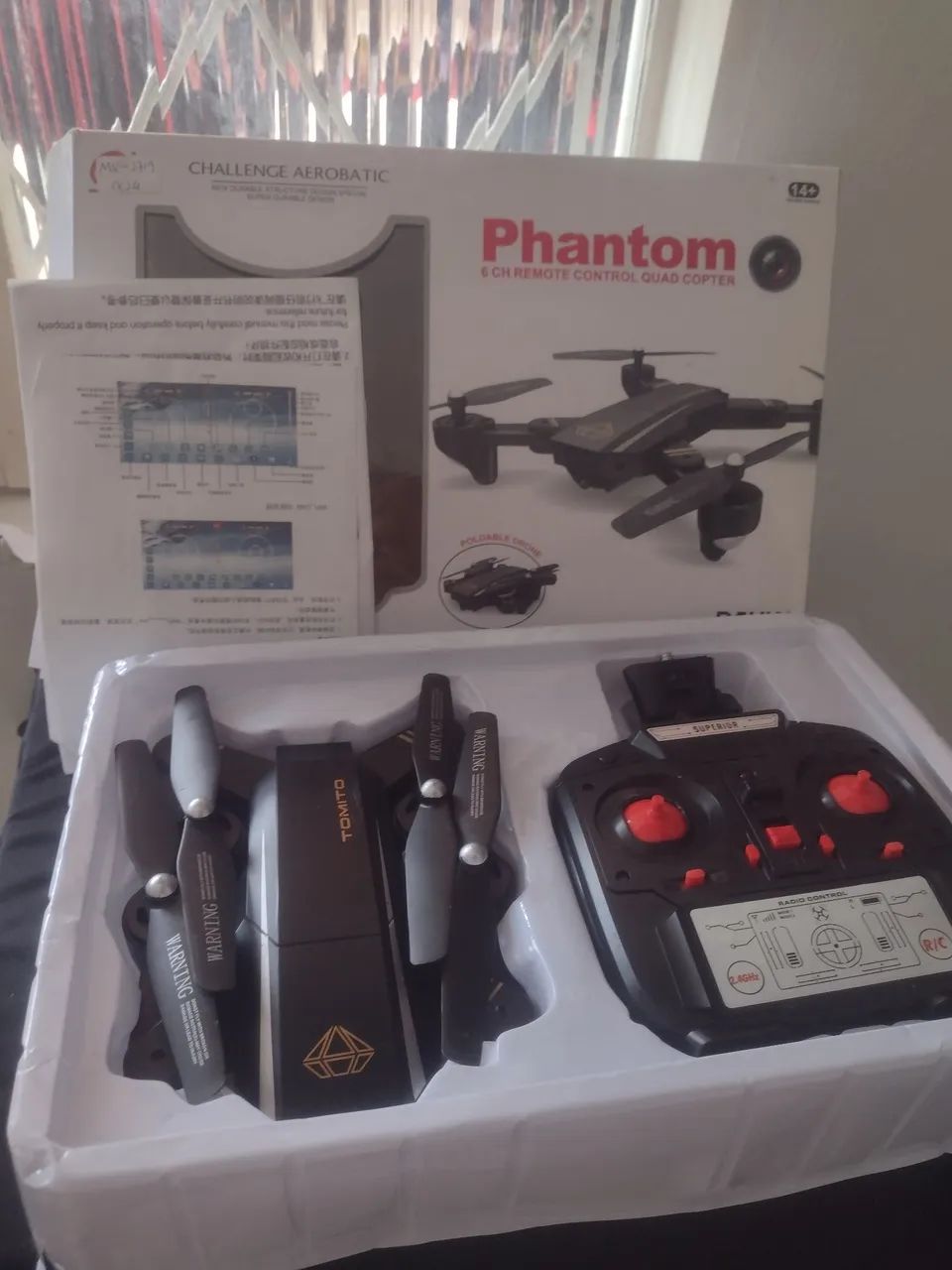 Drone funcionando perfeitamente 