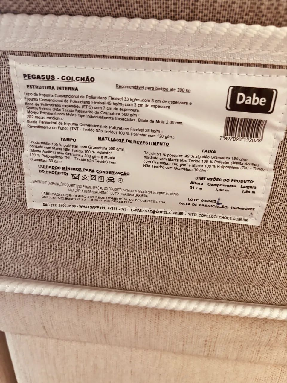 Colchão Premium - Conforto e Qualidade para Noites de Sono Incríveis - Foto 5